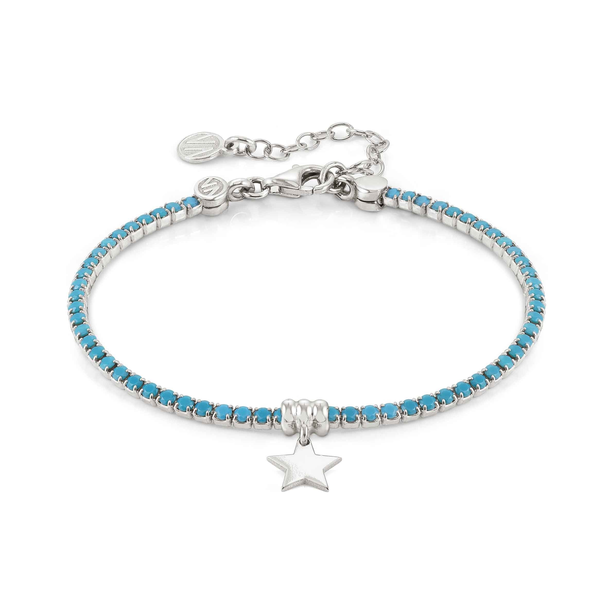 SILV TURQUOISE CRYST STAR BLET CHIC & CHARM