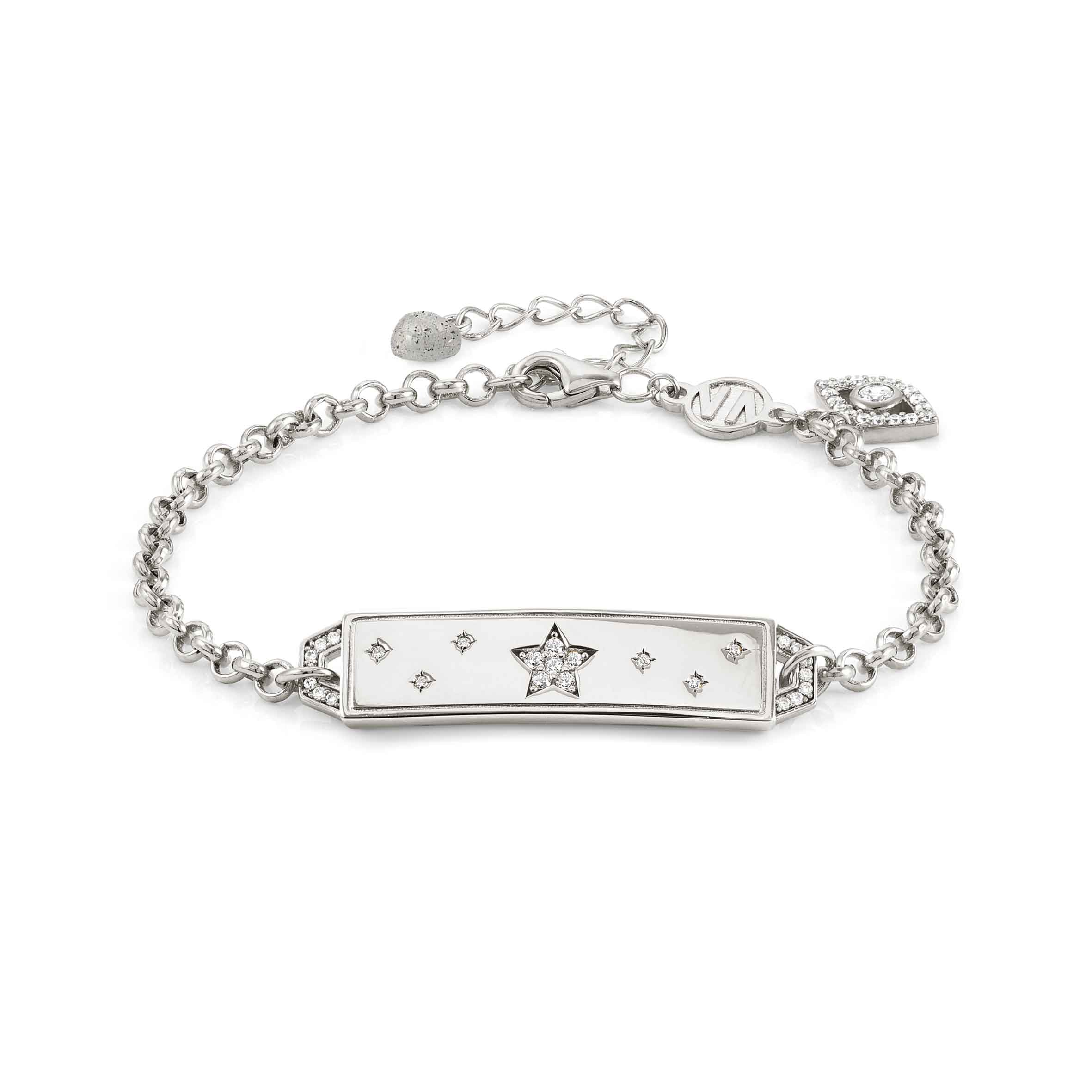NOM SILV | CZ STAR LET OPPORTUNITY LIGHT MY WAY BLET TALISMEN