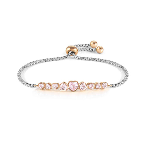 SS RGP MILLELUCI PINK HEART CZ BLET
