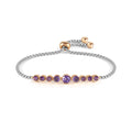 SS RGP MILLELUCI PURPLE CIRCLE CZ BLET