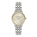LDS SS GP OLIVIA BURTON RND WHT SILV DL. WESTBOURNE BW