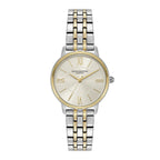 LDS SS GP OLIVIA BURTON RND WHT SILV DL. WESTBOURNE BW