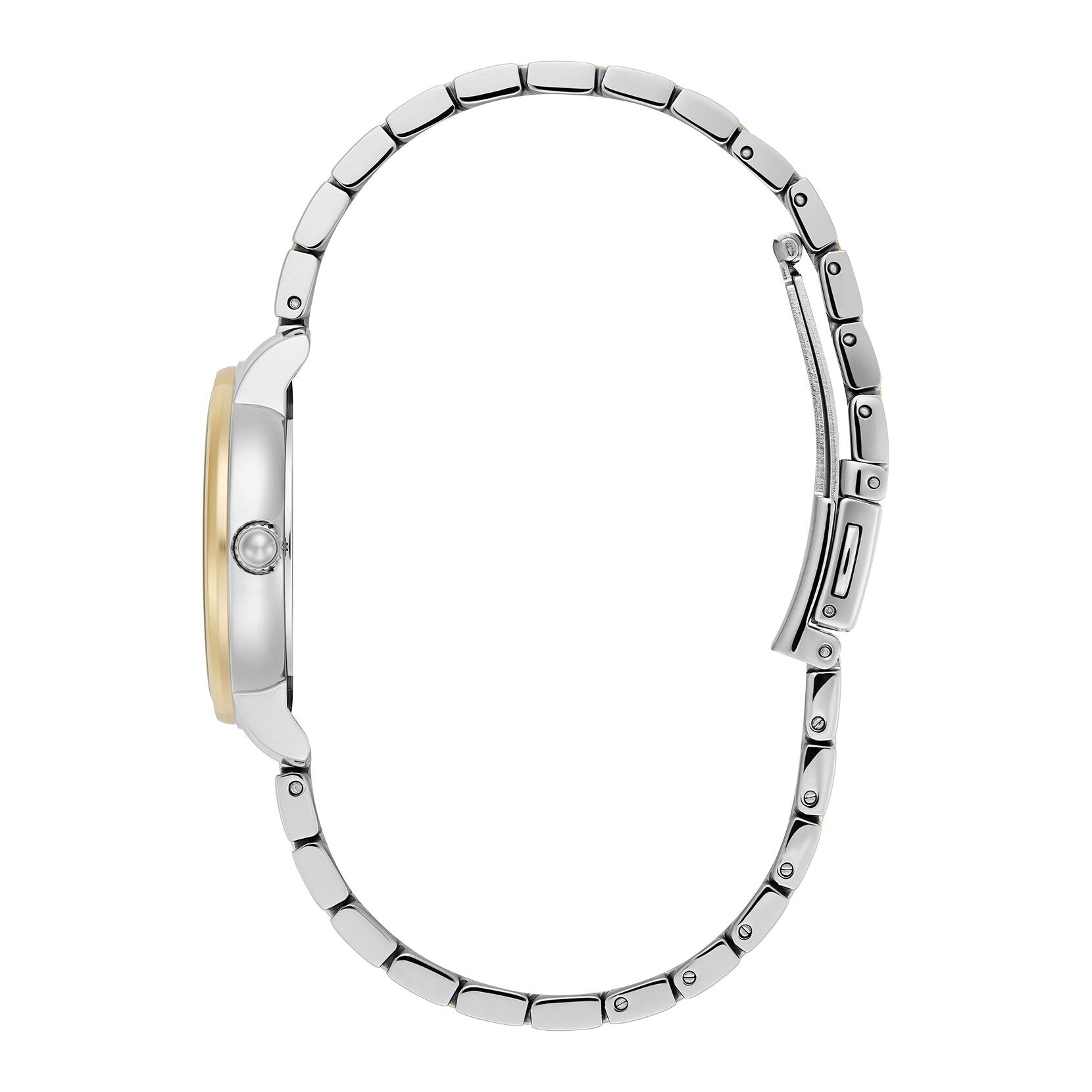 LDS SS GP OLIVIA BURTON RND WHT SILV DL. WESTBOURNE BW