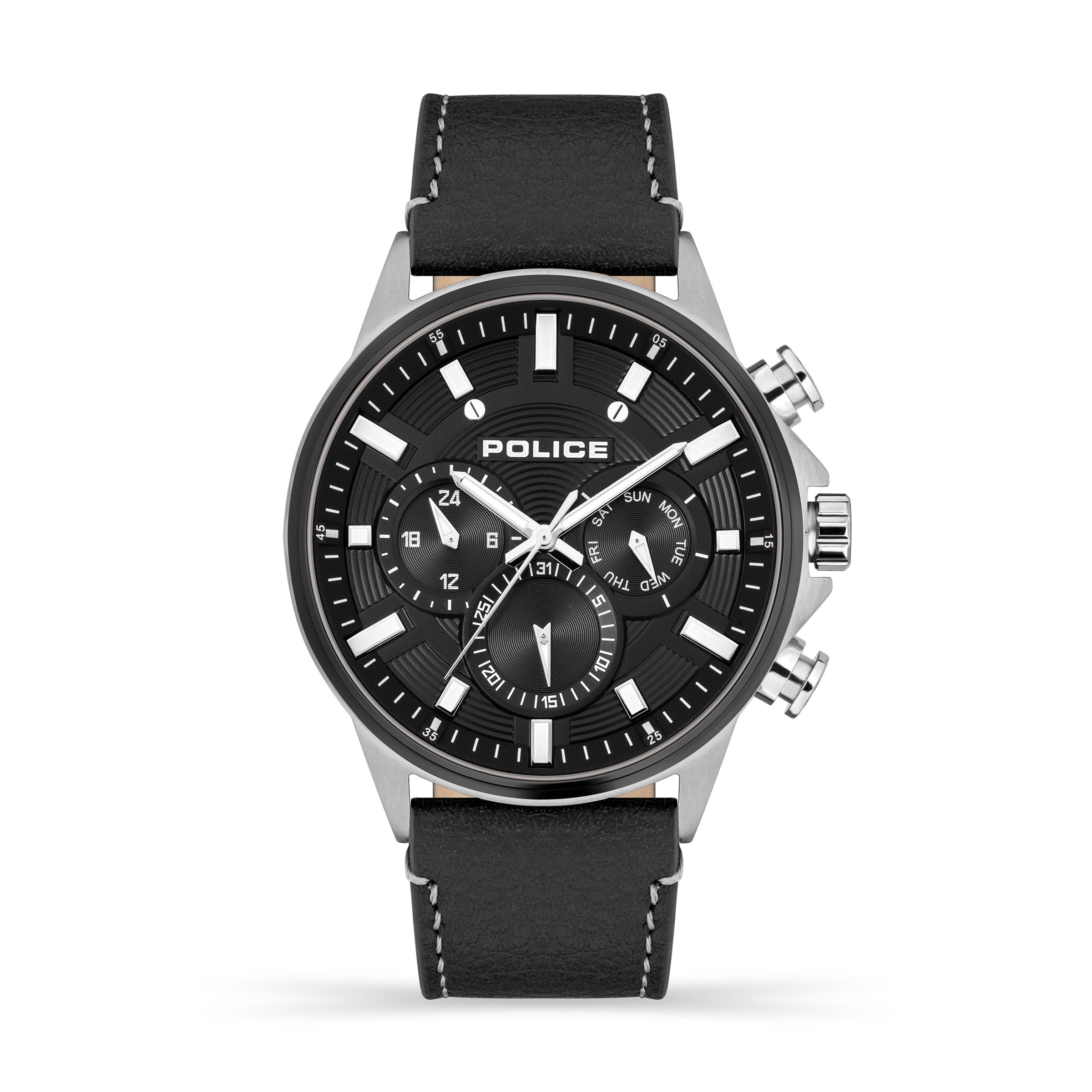 GNTS SS POLICE RND BLK MULTI DL. BLK SW