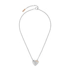 SS SILV CLASSIC KNOT HEART PEND & CHAIN