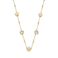 Forget Me Not Floral Gold Plated Necklace by Olivia Burton