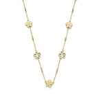 Forget Me Not Floral Gold Plated Necklace by Olivia Burton