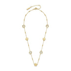 Forget Me Not Floral Gold Plated Necklace by Olivia Burton