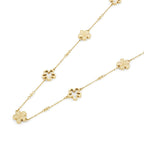 Forget Me Not Floral Gold Plated Necklace by Olivia Burton