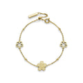 Forget Me Not Floral Gold Plated Bracelet by Olivia Burton