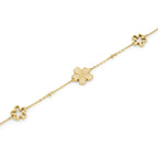 Forget Me Not Floral Gold Plated Bracelet by Olivia Burton