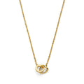 Kindred Interlink Heart Gold Plated Necklace by Olivia Burton