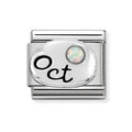 NOM OPAL OCTOBER BIRTHSTONE SILV SH - SYMBOLS