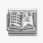 330101/85 NOM Relief Open Book SILV SHINE - OXID SYMBOLS