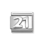 330101/57 NOM 21 TWENTY SILV SHINE - OXID SYMBOLS
