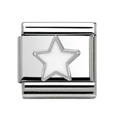 330202/04 NOM ENAMEL WHT STAR