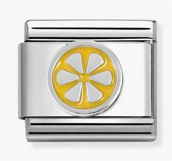 330202/50 NOM ENAMEL LEMON SLICE