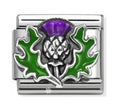 Nomination Silver Thistle Charm - SYMBOLS