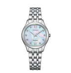 LDS SS CITIZEN ECO RND MOPL DL. CRST DOTS BW