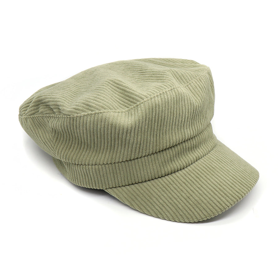 SAGE CORDUROY BAKER BOY HAT