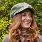 SAGE CORDUROY BAKER BOY HAT