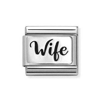NOM WIFE SILV - PLATES (IC)