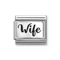 NOM WIFE SILV - PLATES (IC)