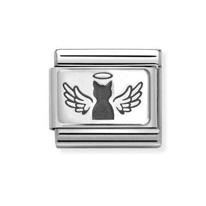 NOM ANGEL CAT SILV - PLATES (IC)