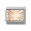 430101/56 NOM ROSE GOLD DIAMOND CUT PLATE