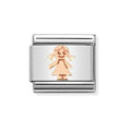430104/36 NOM ROSE GOLD GIRL - SYMBOLS