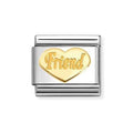 NOM GOLD FRIEND HEART - SYMBOLS