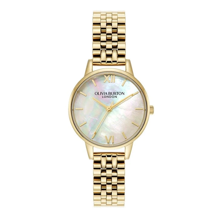 LDS GP OLIVIA B RND WHT MOP 30MM DL BW