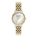 LDS GP OLIVIA B RND WHT MOP 30MM DL BW