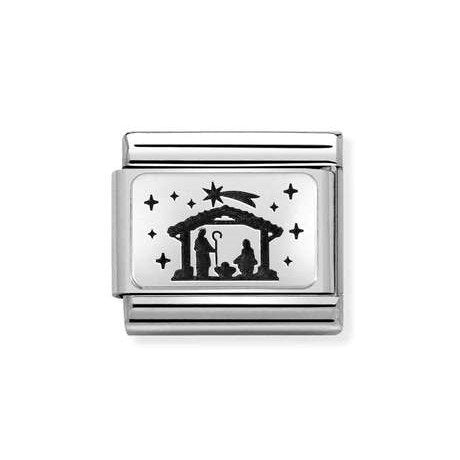 NOM NATIVITY SILVER - PLATES (IC)