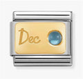 NOM DECEMBER L B TOPAZ GOLD - MONTH STONE