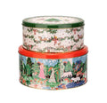 CATH KIDSTON CHRISTMAS 2 PIECE CAKE TIN SET