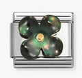 NOM FLOWER BLK MOTHER OF PEARL - ST SYMBOLS