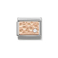 NOM ROSE GOLD BUBBLES WITH WHT CZ