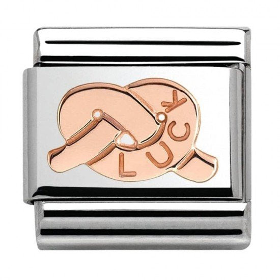 NOM 9 ROSE GOLD KNOT OF LUCK