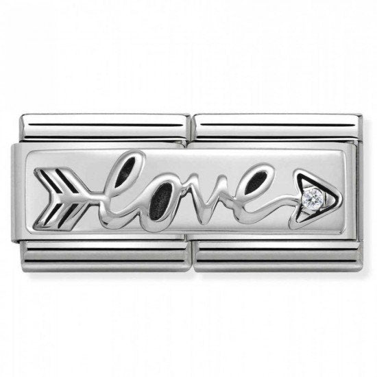 NOM DOUBLE ENGRAVED ARROW LOVE