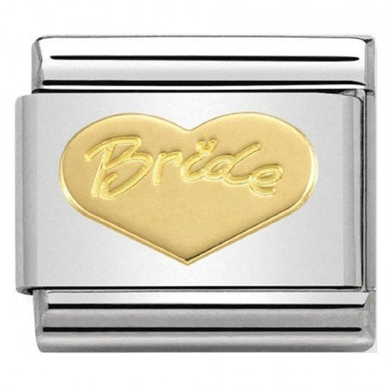 HEART BRIDE GOLD CHARM