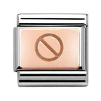 NOM ROSE GOLD PLATE SCREW