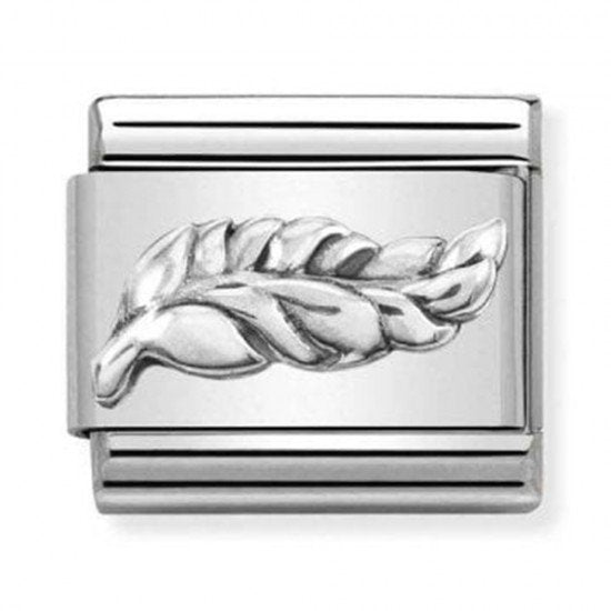 NOM FEATHER SILV SHINE - OXIDISED SYMBOLS