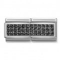 NOM BLACK CZ - DOUBLE PAVE