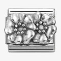 NOM SILV SH. 2 RELIEF FLOWERS - OXID SYMBOLS