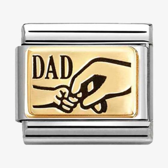 NOM DAD HAND GOLD - PLATES IC