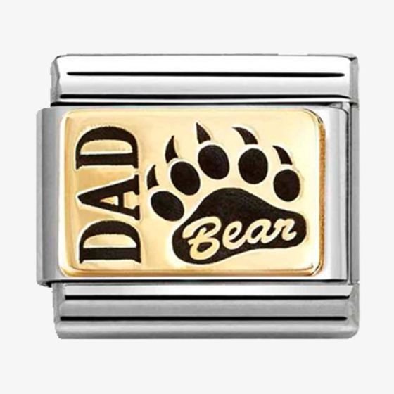 NOM DAD BEAR GOLD - PLATES IC