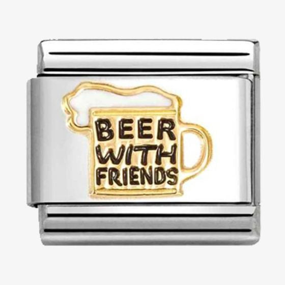 030272/87 NOM BEER WITH FRIENDS ENAMEL - SYMBOLS