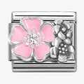 NOM CZ PNK FLOWER & FLOWERS - OX SYMB