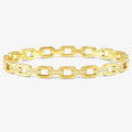 NOM GP SS CHAIN WHT CZ SML - PRETTY BANGLES